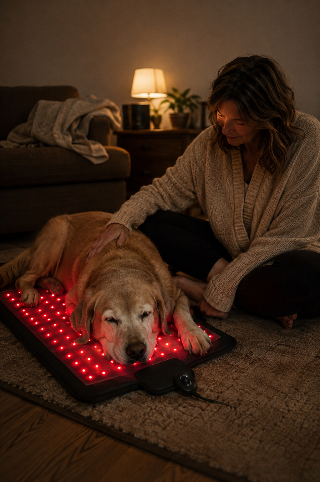 Red Paw Therapy Mat