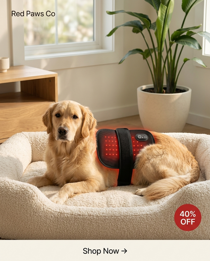 Red Paws Recovery Wrap — Red Light Therapy for Dogs